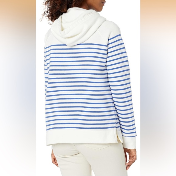 NWT Joules Rowley Embroidered Hoodie in “Blue Dogs Stripe” - Picture 3 of 16
